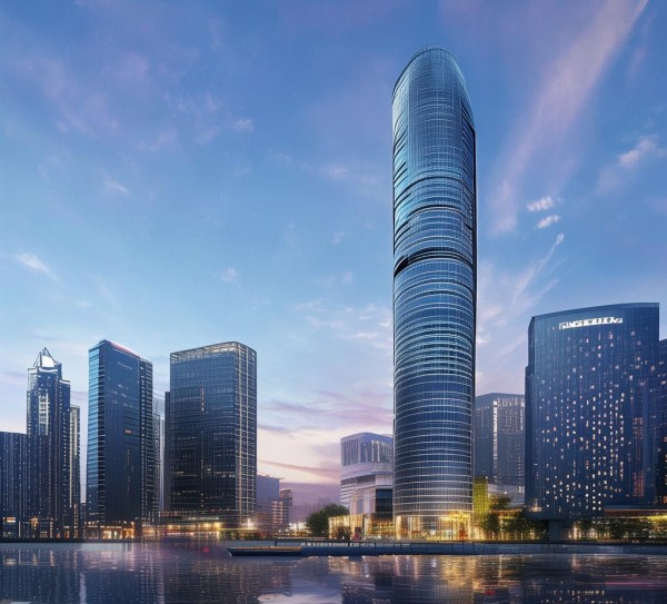 文冲商贸大厦，商业中心新地标，未来必将备受瞩目