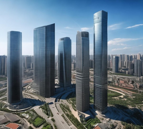 东城市商贸城，城市经济的新引擎